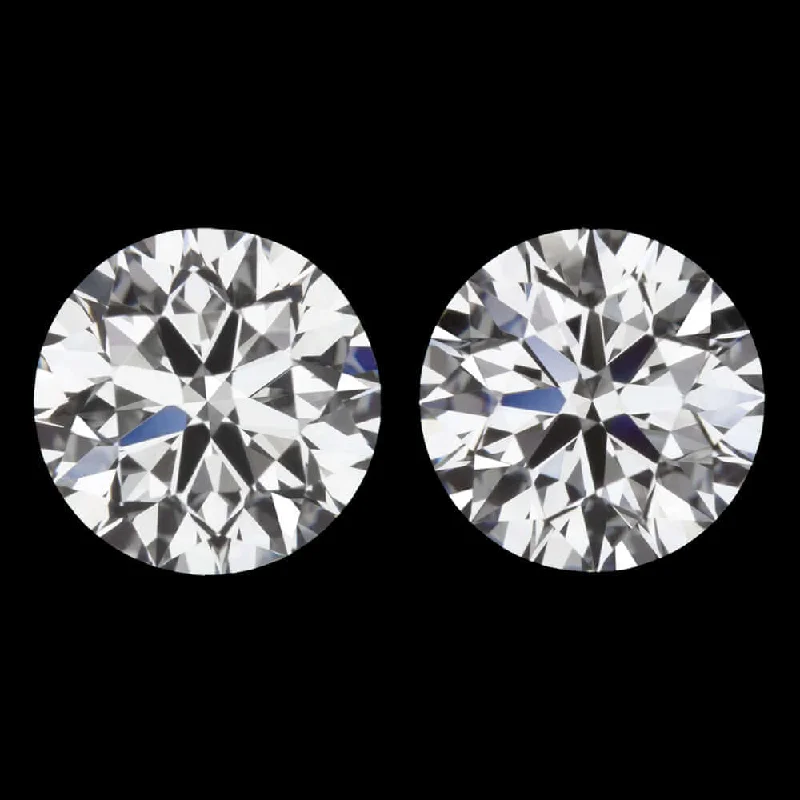 women’s gemstone drop earrings-1.5 CARAT D-E VVS-VS LAB CREATED DIAMOND STUD EARRINGS PAIR IDEAL ROUND CUT