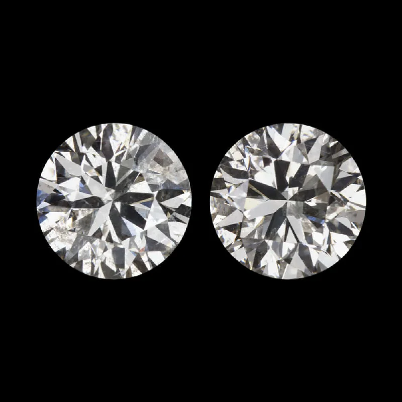 women’s halo earrings-0.73c VERY GOOD CUT NATURAL DIAMOND STUD EARRINGS ROUND BRILLIANT PAIR 3/4 CARAT