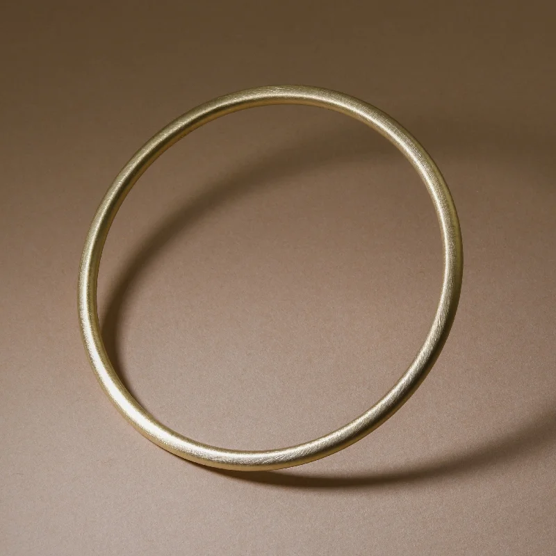 women’s gold bangles-Estate Gold Bangle