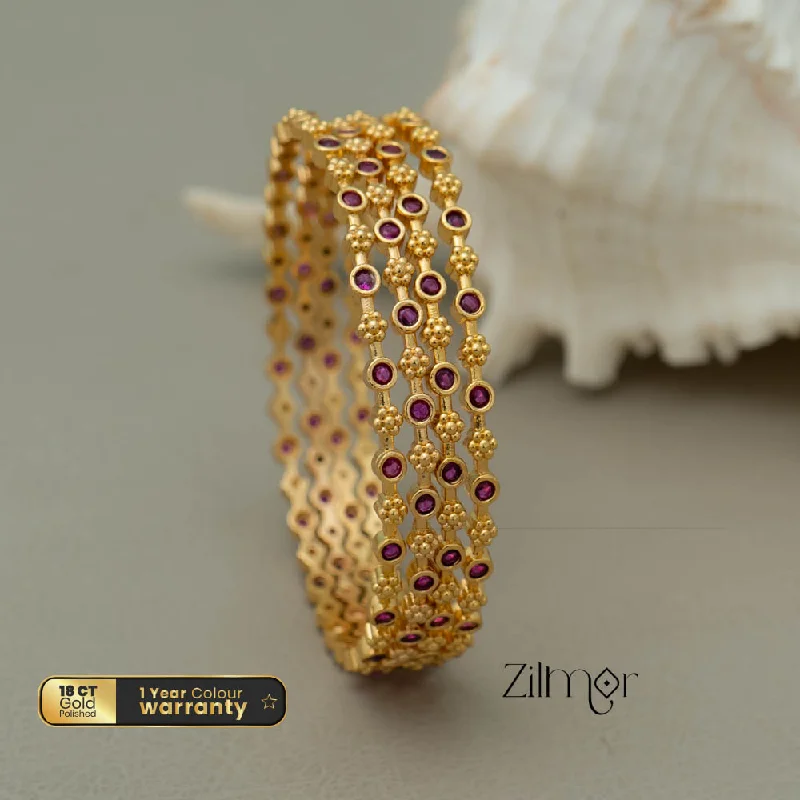 women’s polished bangles-AD stone bangle  - PE10055