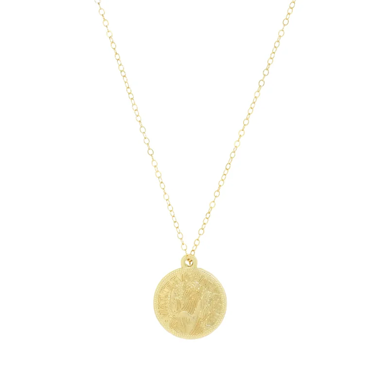 women’s gold-plated necklaces-Roma Necklace