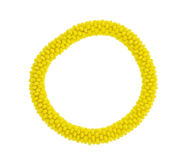 women’s adjustable bracelets-Rollies® (Kids) <br> Solid Yellow