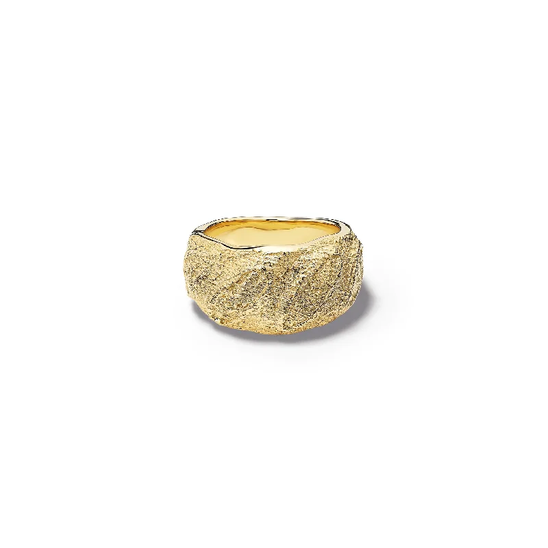 women’s antique rings-Baguette de Pain Ring Yellow Gold