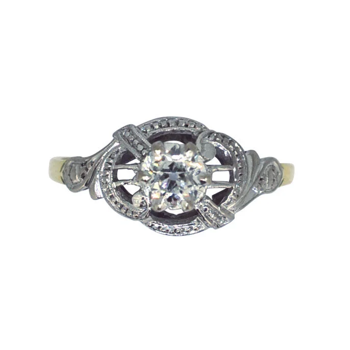 women’s custom sapphire engagement rings-Antique Diamond Ring