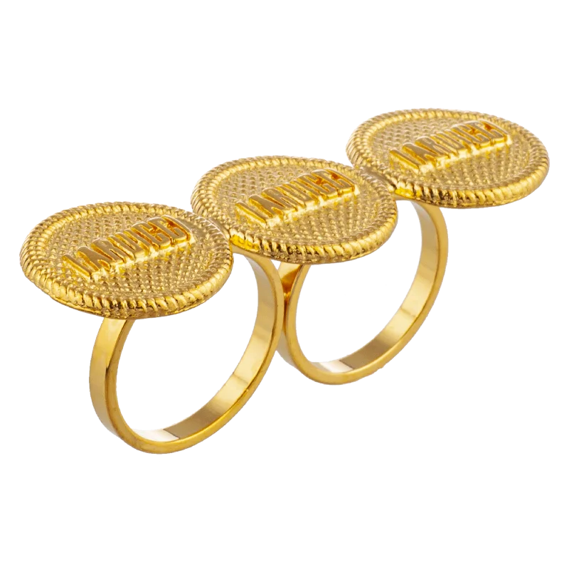 women’s gold rings-LARUICCI SEAL RING