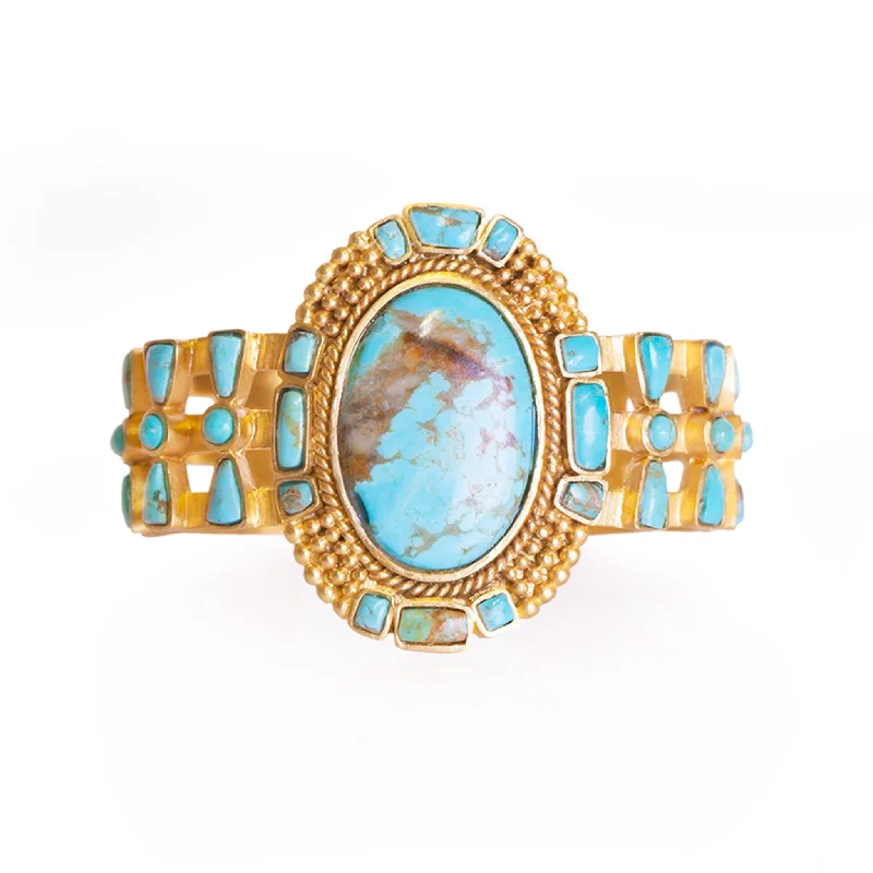 women’s luxury bracelets-Southwestern Cuff