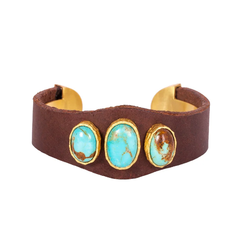 women’s chic bangle bracelets-Earthy Cuff