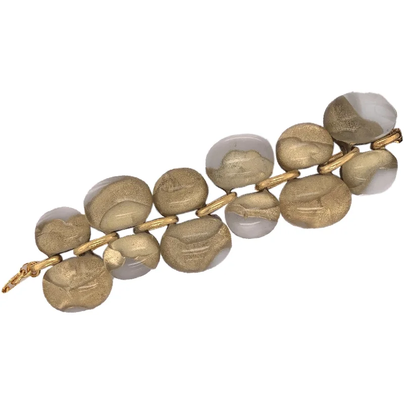 women’s diamond bracelets-Gold resin