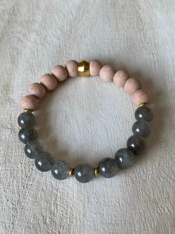 women’s statement bracelets-INTUITION + COMPASSION