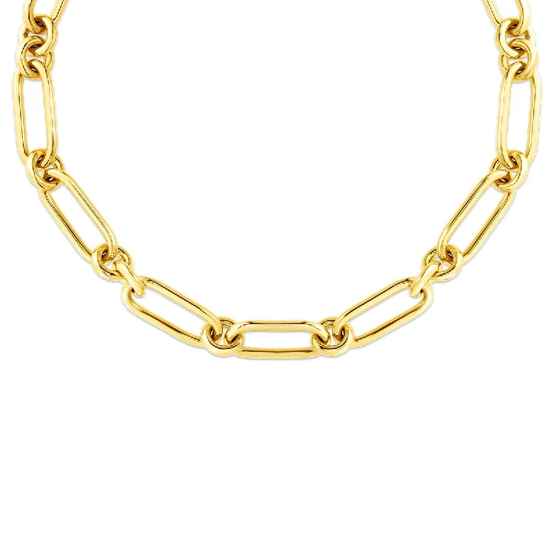 women’s pearl necklaces-Gold Oro Classic Necklace