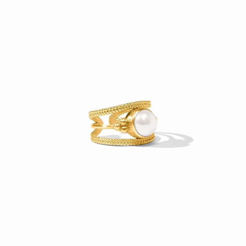 women’s two-tone rings-Hydra Ring