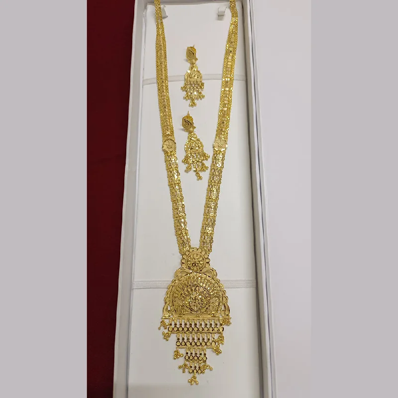 women’s fine chain necklaces-Pari Art Jewellery Forming Long Necklace Set