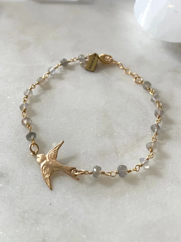 women’s fashion bracelets-The Sparrow - I Am Pure Beauty